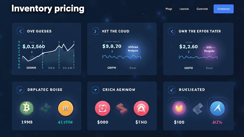 Inventory pricing tools