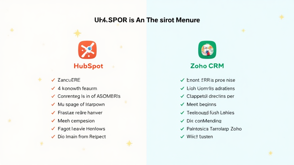 compare hubspot vs zoho crm for vietnam