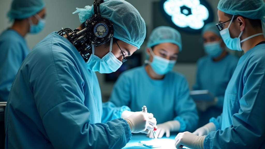 AI in surgical robots